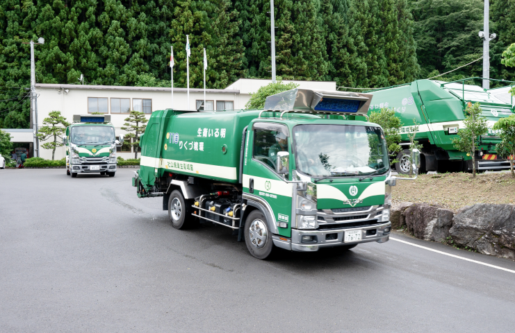 一般廃棄物収集車イメージ